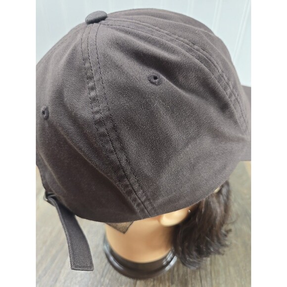 Vuori Men's Cotton Dad Hat Chocolate Brown Strapback Baseball Cap - Picture 5 of 9